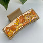 Half Mandala Patterned Hair Claw Clip
