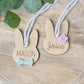 Easter Bunny Personalized Basket Name Tag